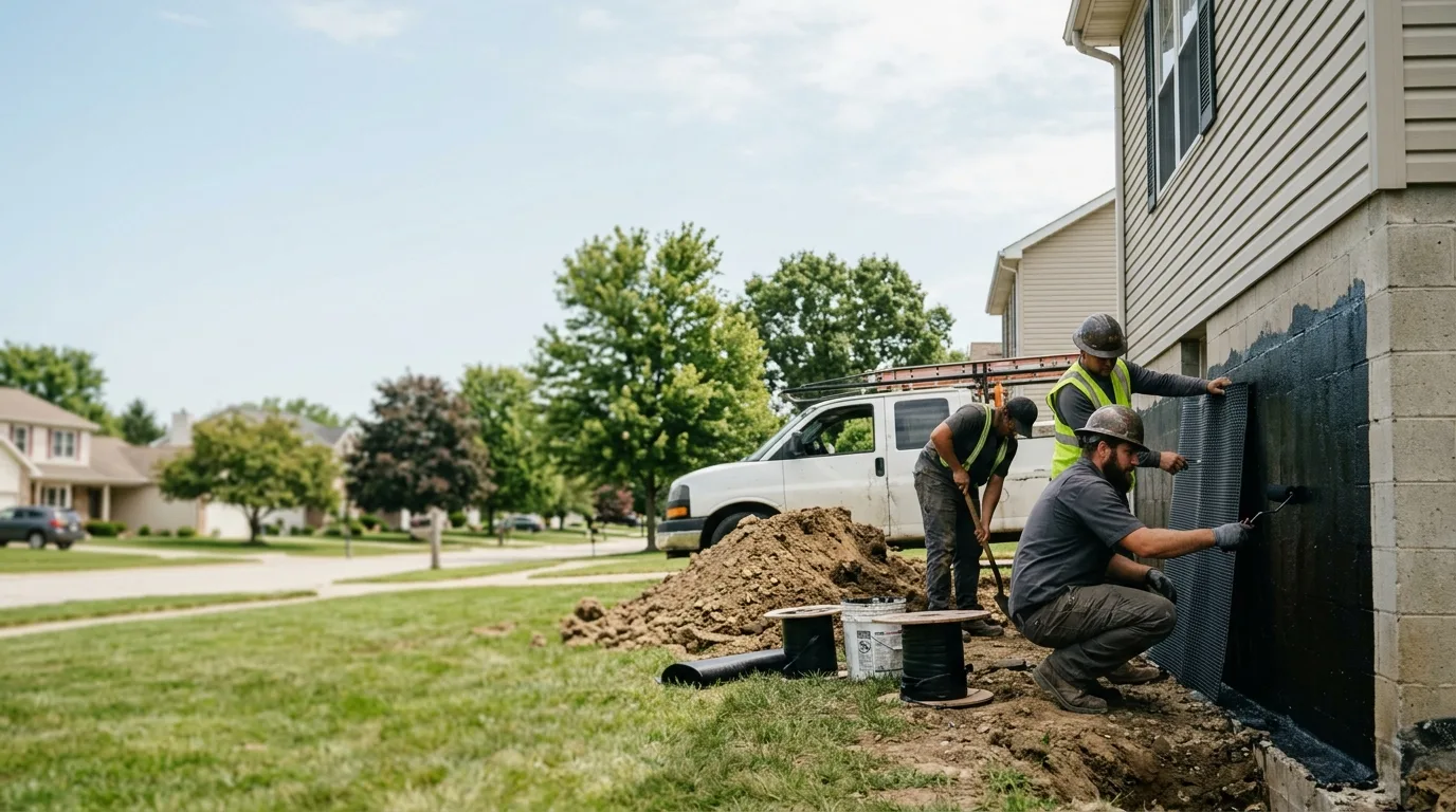 Basement Waterproofing in Harrison, OH near me